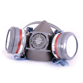 Beeswift Twin Filter A1P2 Ready Mask Fitted With 2 Filters BSW04778 F