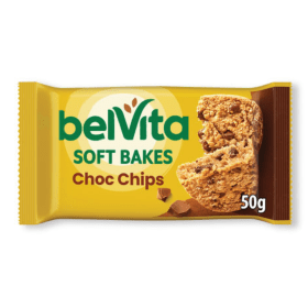 Belvita Soft Bakes Choc Chips 50g 20 Pack KS12495 F