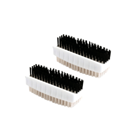 Bentley Nail Brushes Plastic White 2 Pack 171170 F