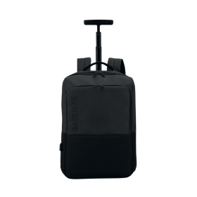 BestLife Travel Trolley Bag with USB Connector 612970 F