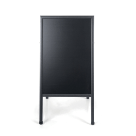Bi Office A Frame Chalkboard 600mm x 1200mm Black 408477 F