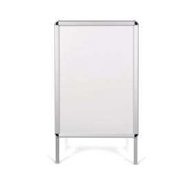 Bi Office A1 A Frame Info Board Silver 116420 F
