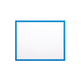 Bi Office A4 Adhesive Document Holder Blue 5 Pack 542138 F