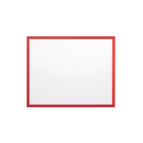 Bi Office A4 Adhesive Document Holder Red 5 Pack 542142 F