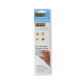 Bi Office Antimicrobial Magnetic Board Eraser BAA0111 492834 F
