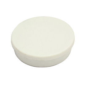 Bi Office Antimicrobial Round Magnets 25mm White 10 Pack BIM141609 492839 F