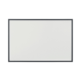 Bi Office Basic Whiteboard Drywipe Non Magnetic Surface 900mm x 600mm 753110 F