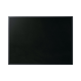 Bi Office Black Softouch Surface Noticeboard 900mm x 600mm 117622 F