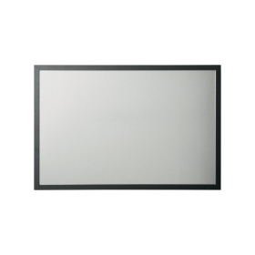 Bi Office Board Magnetic Black Shadow Finish 900mm x 600mm 753102 F