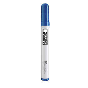Bi Office Drywipe Markers Blue Bullet Tip 2 3mm Line 10 Pack 480805 F