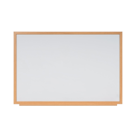 Bi Office Earth Executive Non Magnetic Whiteboard 1800mm x 1200mm 492899 F
