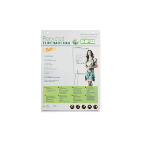 Bi Office Earth Plain Flipchart Pad A1 40 Sheet 5 Pack FL0111801 100272 F