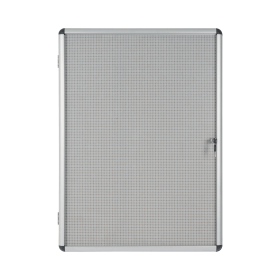 Bi Office Enclore Combonet Display Case Acrylic Aluminium Frame 12 x A4 753157 F