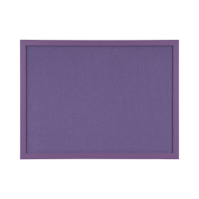 Bi Office Essentials Purple Felt Noticeboard Purple Frame 600mm x 450mm 364806 F
