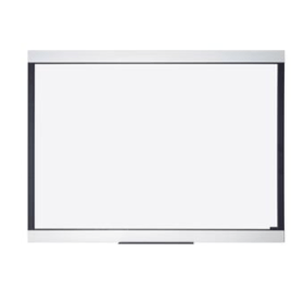 Bi Office Expression Whiteboard Magnetic Ceramic Surface Aluminium Frame 1200mm x 900mm 470077 F