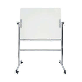 Bi Office Glass Mobile Board Double Sided Magnetic 1200mm x 900mm 892039 F