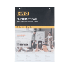 Bi Office Gridded Flipchart Pad 40 Sheets A1 5 Pack FFL012301 119110 F
