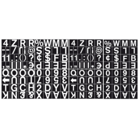 Bi Office Magnetic Changeable Characters Numbers 23mm 144 Pack CAR0702 556535 F