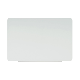 Bi Office Magnetic Glass Drywipe Board 1500mm x 1200mm 412470 F