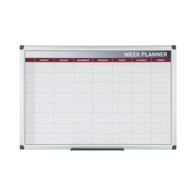 Bi Office Magnetic Week Planner 900mm x 600mm 412458 F