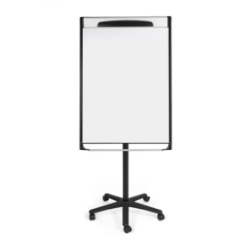 Bi Office Mastervision A1 Magnetic Mobile Easel 70x100cm Black EA48066720 753120 F
