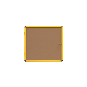 Bi Office Mastervision Outdoor Magnetic Display Case Aluminium Frame 12 x A4 538328 F