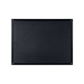 Bi Office Maya Landscape Letterboard Black Aluminium Frame 600mm x 450mm 753159 F