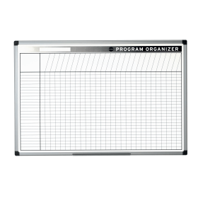 Bi Office Maya Magnetic Program Organizer 900mm x 600mm 753128 F