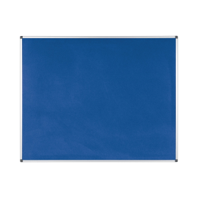 Bi Office New Generation A9 Blue Felt Noticeboard 1500mm x 1200mm 459543 F