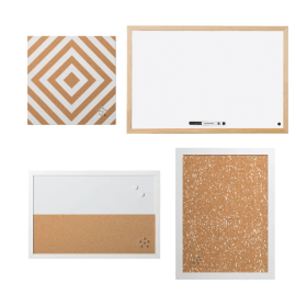 Bi Office Positive Flow Neutrals Message Boards 4 Pack 505496 F