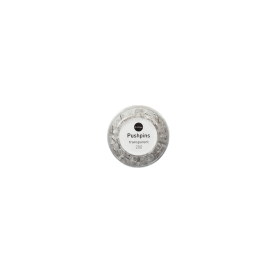Bi Office Push Pins Clear 200 Pack 480752 F