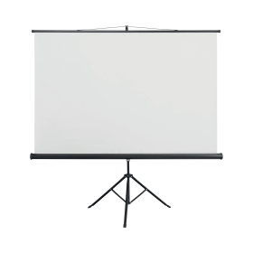 Bi Office Tripod Projection Screen 1500mm x 1500mm Black 231938 F