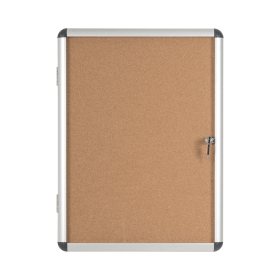 Bi Office Ultrabrite Magnetic Display Case Acrylic Yellow Aluminium Frame 6 x A4 753096 F