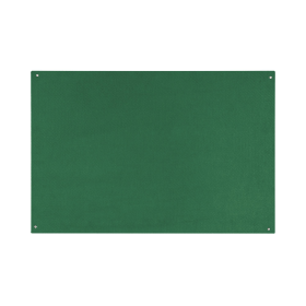 Bi Office Unframed Noticeboard Green Felt Surface 1800mm x 1200mm 492864 F