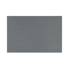Bi Office Unframed Noticeboard Grey Felt Surface 900mm x 600mm 470090 F