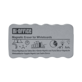 Bi Office White Lightweight Magnetic Eraser 204115 F