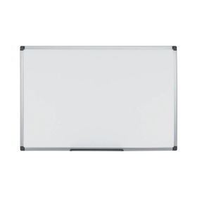 Bi Office Whiteboard Magnetic Aluminium Finish 2400mm x 1200mm 410710 F