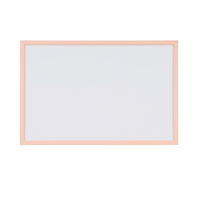 Bi Office Whiteboard Pastel Non Magnetic 600mm x 400mm 753195 F