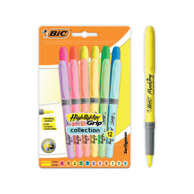 Bic Highlighter Assorted 12 Pack 573323 F
