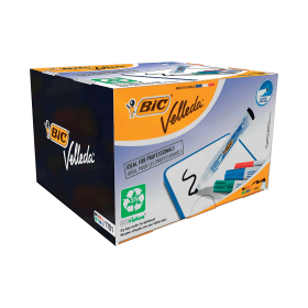 Bic Velleda 1701 Drywipe Markers Bullet Tip 1.5mm Line Assorted 48 Pack 447062 F