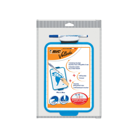 Bic Velleda Drywipe Board 190mm x 260mm Blue 168405 F