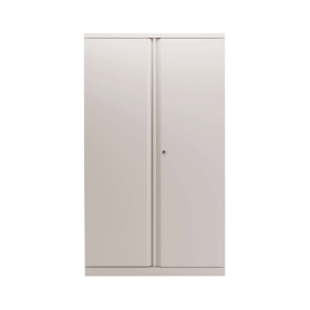 Bisley 2 Door Cupboard Empty 914mm x 470mm x 1570mm Chalk White 493577 F