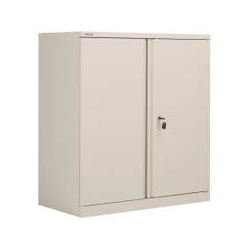 Bisley 2 Door Cupboard Empty 915x470x1000mm Goose Grey KF78709 482941 F