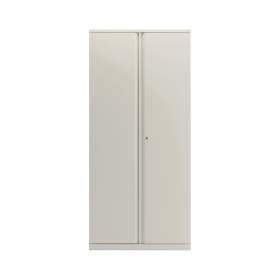 Bisley 2 Door Cupboard Empty 924x410x1970mm Chalk White KF78716 493580 F