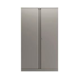 Bisley 2 Door Cupboard Empty 935mm x 480mm x 1575mm Goose Grey 482942 F