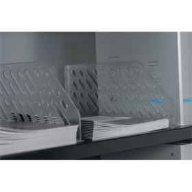 Bisley Shelf Divider Plastic 405mm x 180mm x 85mm Clear 5 Pack 111521 F