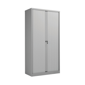Bisley Tambour Unit 1000mm x 470mm x 1985mm Grey Shelves Not Included 478355 F
