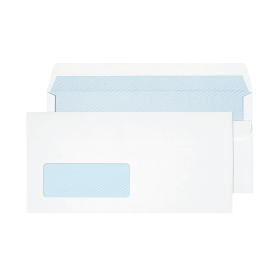 Blake Purely Everyday Self Seal DL Windowed Envelope 90gsm White 50 Pack 454193 F