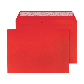Blake Wallet Envelope Peel and Seal 120gsm C5 Red 250 Pack 453098 F