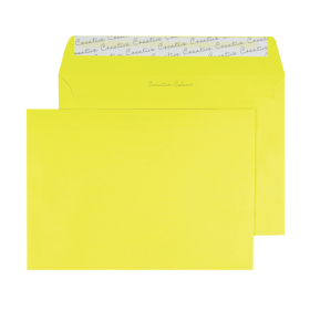 Blake Wallet Envelope Peel and Seal 120gsm C5 Yellow 250 Pack 453097 F